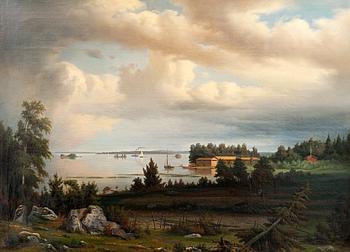 274. Johan Knutson, VIEW OF PORVOO ARCHIPELAGO.