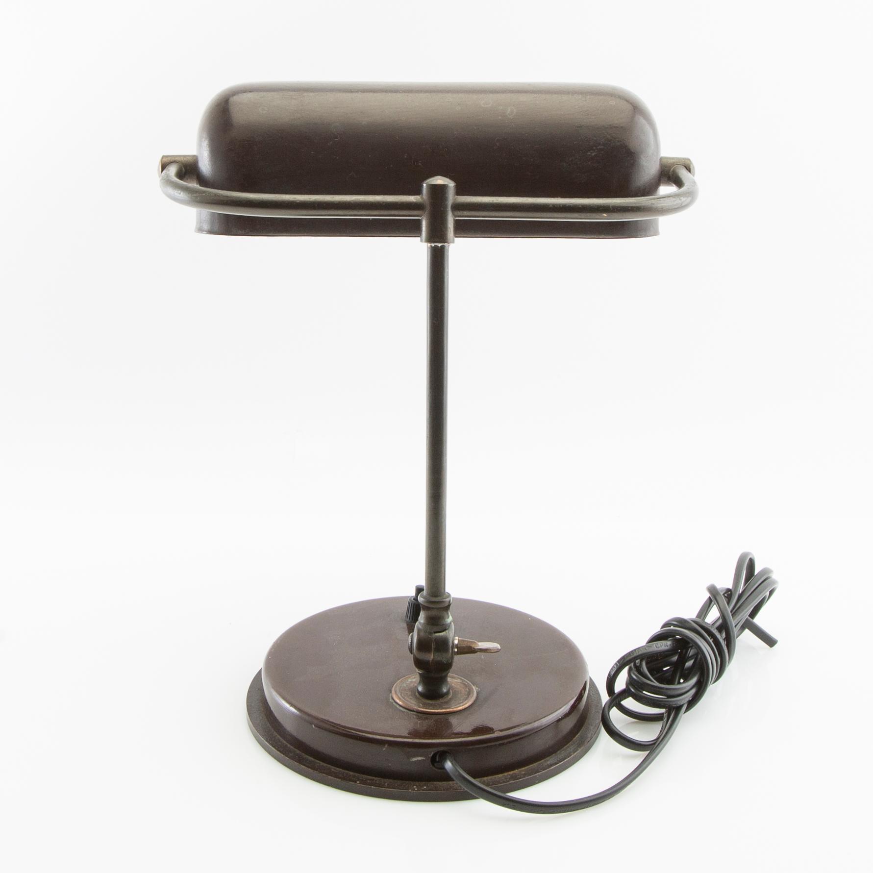 Desk lamp early 20th century.