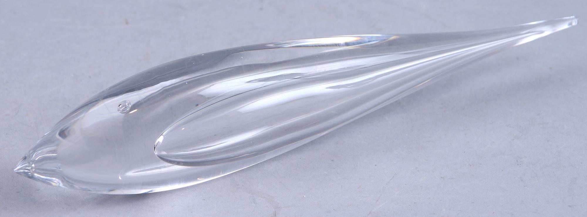 FIGURIN, glas, Vicke Lindstrand, Kosta.