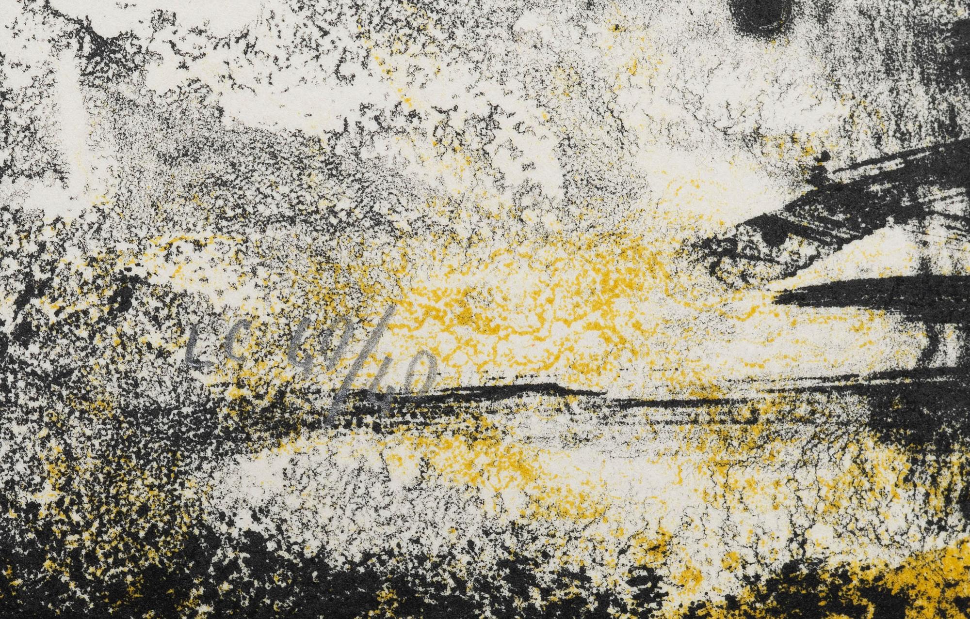 Lena Cronqvist, Utan titel, ur mappen: "August Strindberg, Ett Drömspel".