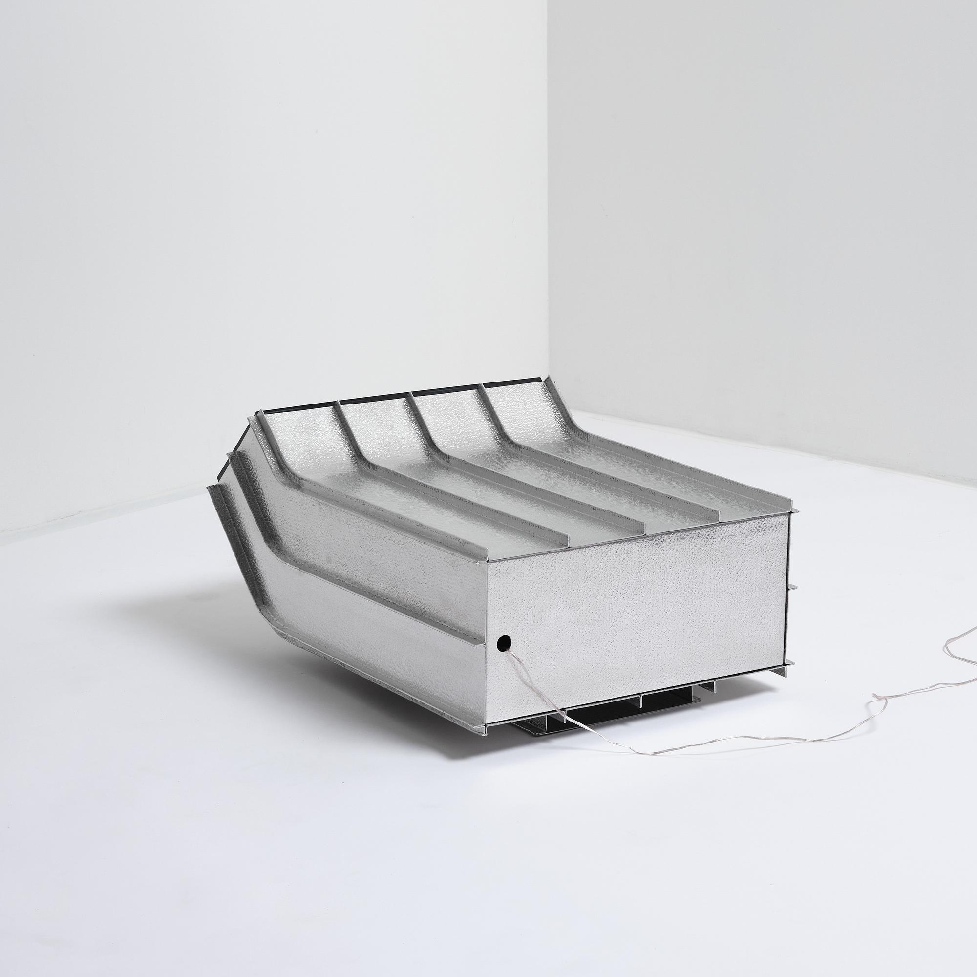 David Taylor, a unique clock, "Floor Clock", Studio Mellösaverken, Sweden, 2025.