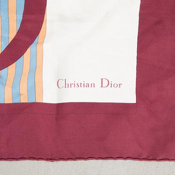 Christian Dior scarfar 2 st vintage.