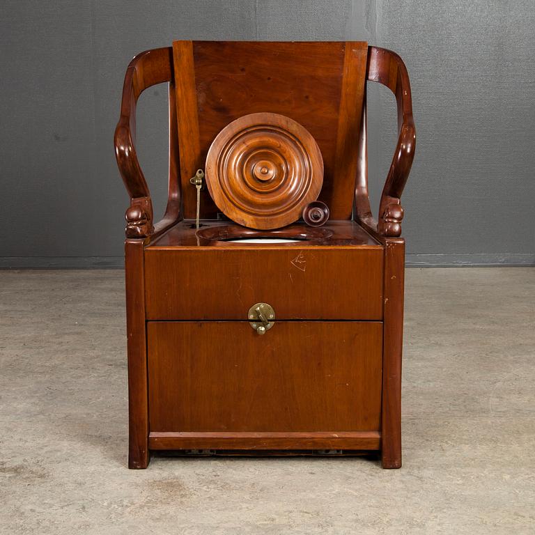 POTTSTOL, empire, 1800-talets första hälft.