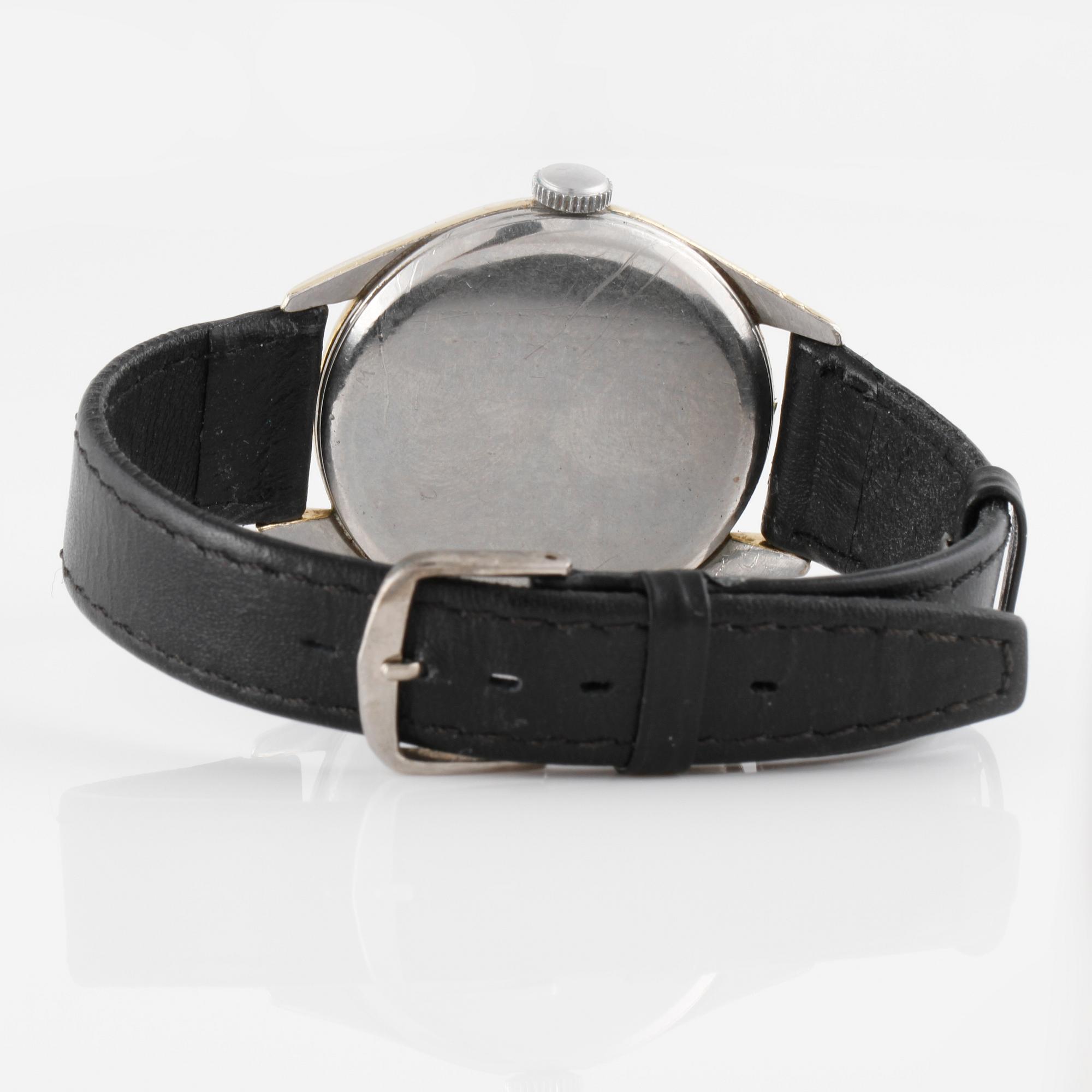 ARMBANDSUR, herr, förgylld metall, Omega.