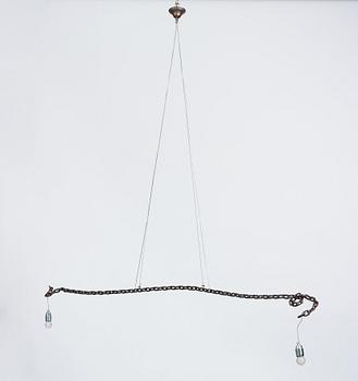 Franz West, a ceiling lamp, ed. 143, Meta Memphis, Italy 1991.