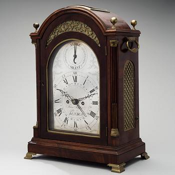 TABLE CLOCK, London 18th century, John Taylor.