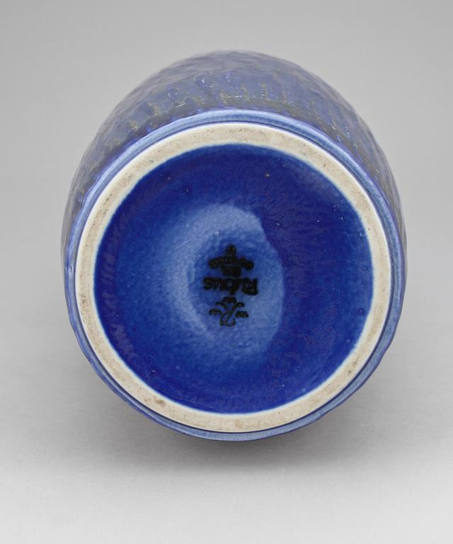 GOLVVAS, stengods, "Rubus", Gunnar Nylund, Rörstrand, 1900-talets mitt.