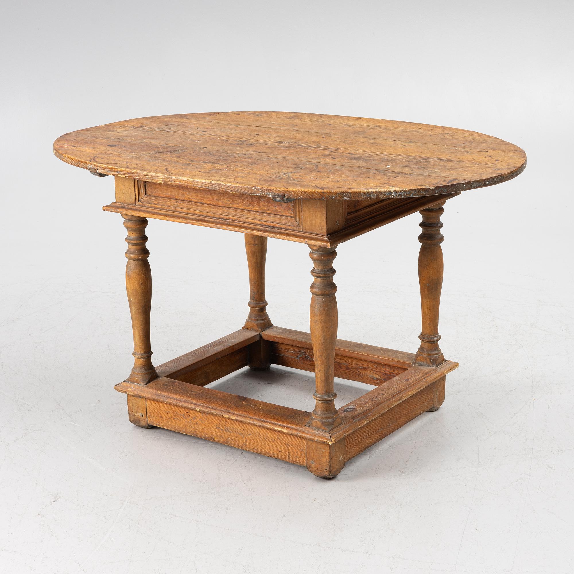 Table, Baroque, 18th century.