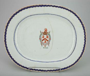 STEKFAT ETT PAR. Kina, Qing dynastin, Qianlong (1736-95).