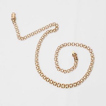 COLLIER, 18K guld, svenska stämplar, 1971.