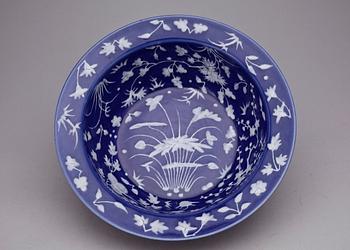 BÅLSKÅL, porslin, ming-stil, Kina, 1800-talets slut.