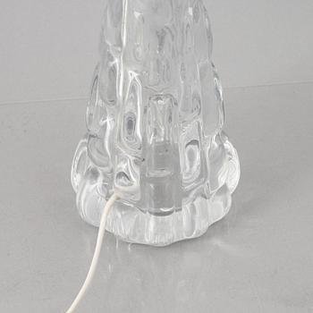 Carl Fagerlund, a pair of model 'RD-1477' table lamps, Orrefors.