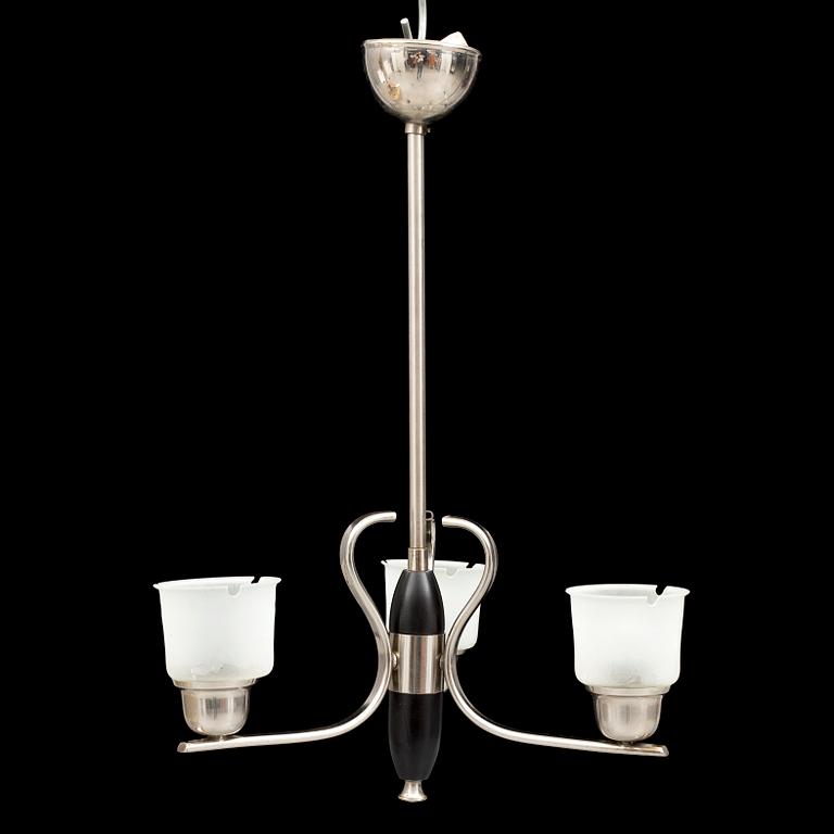 TAKLAMPA, Art Deco, 1930-tal. Höjd ca 60 cm.