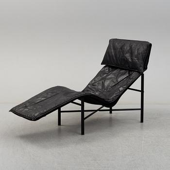 A 1980/90's "Skye" leather lounge chair by Tord Björklund, IKEA.