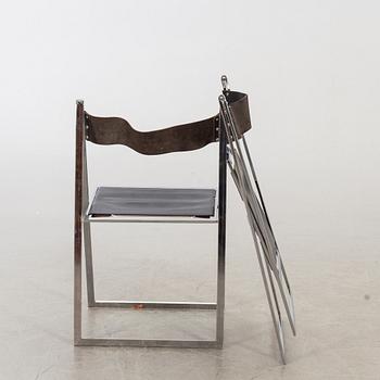 FONTONI & GERACI fällstolar 3 st "Elios" Italien 1960-tal.