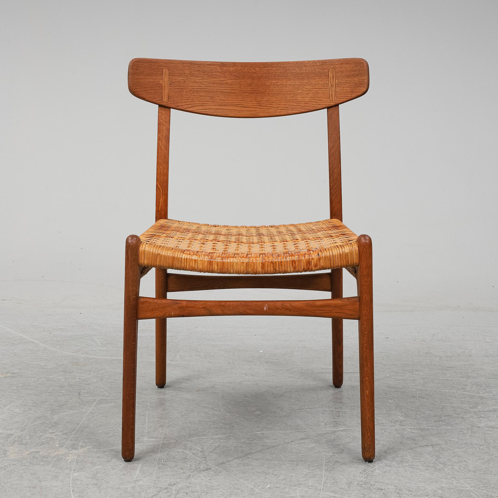 HANS J WEGNER, stol,  "Spisestolen" CH-23, för Carl Hansen.