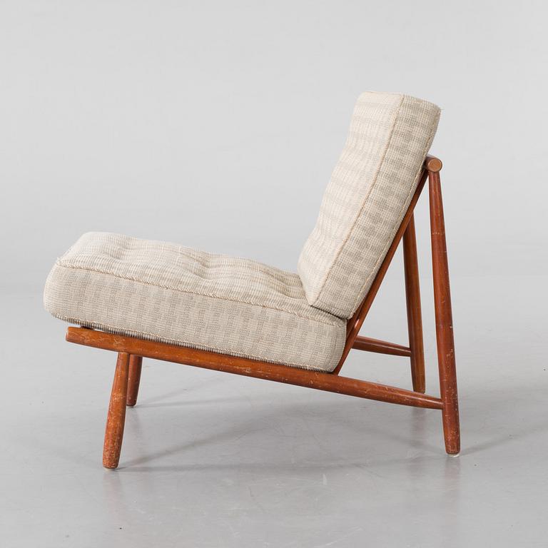 FÅTÖLJ, "Domus", Alf Svensson, Dux, 1950/60-tal.
