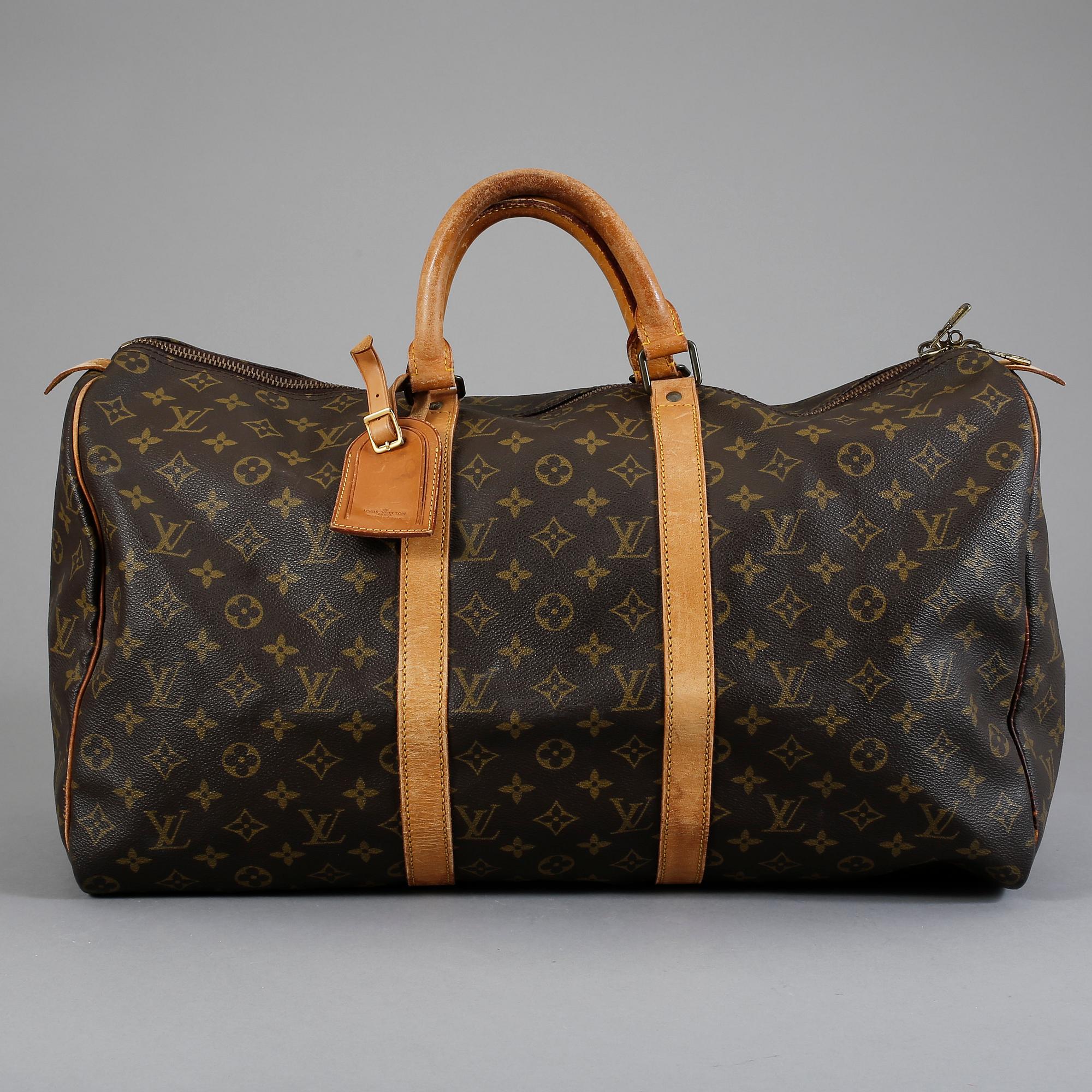 VÄSKA, "Keepall 50", Louis Vuitton.