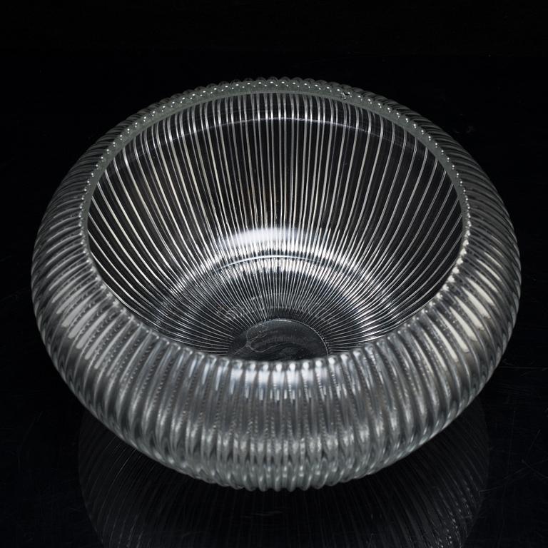 ARTHUR PERCY, skål, glas, "Reffla", Gullaskruf, 1950-tal.