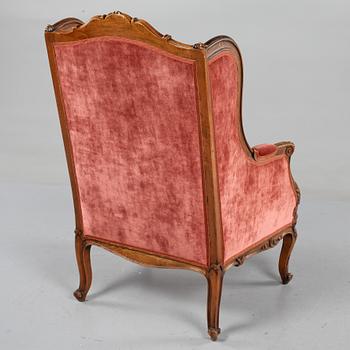 BERGÈRE, Louis XV-stil, sannolikt Frankrike, 1800-talets senare del/1900-talets första del.