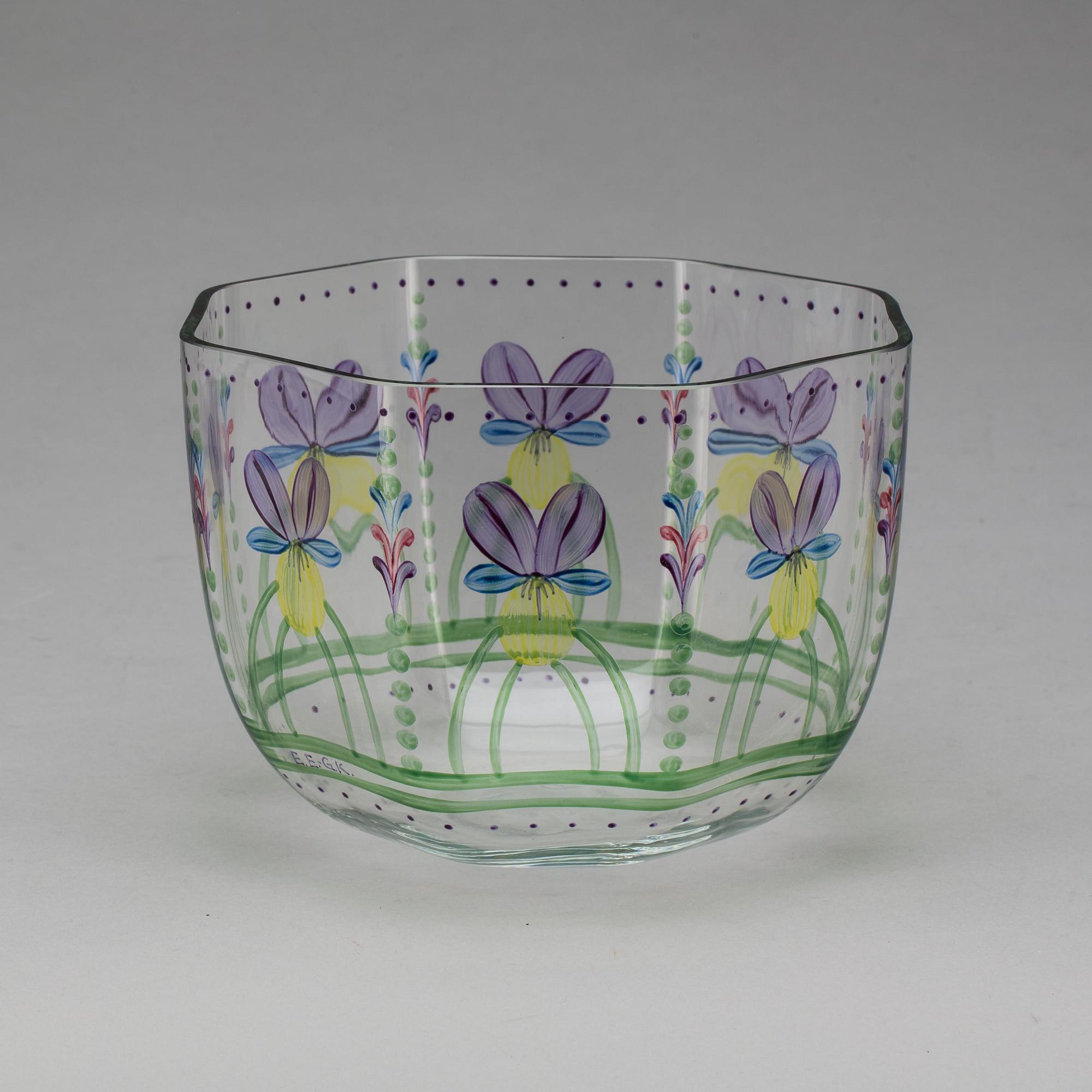 SKÅL, glas, Eva Englund, Orrefors.