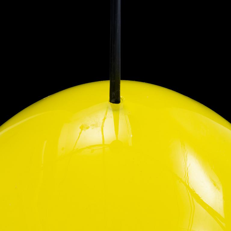 Uno & Östen Kristiansson, an 'Ägg' ceiling lamp, Luxus, 1960's.