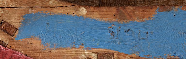 KUNGLIG FÅTÖLJ, nyrokoko, stämplad HGK-Husgerådskammaren, 1800-talets andra hälft.