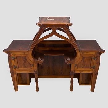 Karl Tirén, Senkki, A.B Naeslunds Möbelfabrik, Uumaja, n. 1901. Jugend.