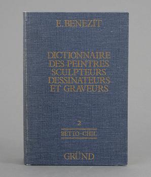 BÖCKER, 10 vol, Dictionnaire des peintres, sculpteurs, dessinateurs, et graveurs, E.Benezit, Librarie Gründ, Paris 1976.