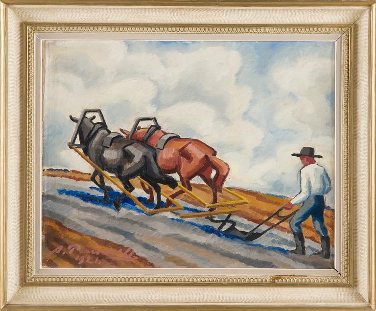 Alexander Paischeff, Drängen med hästar.