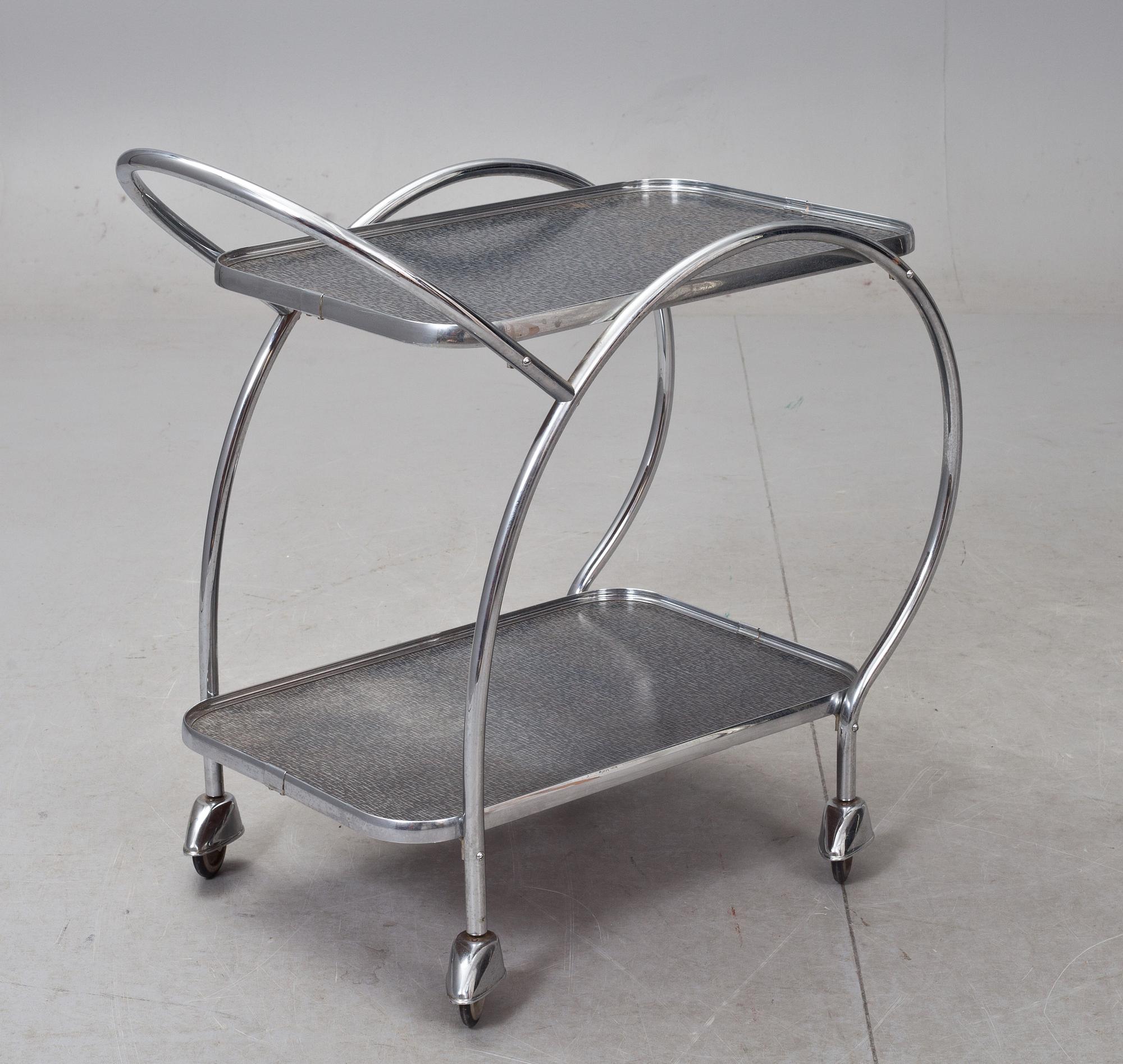 SERVERINGSVAGN, art decostil, 1900-talets mitt/andra hälft.