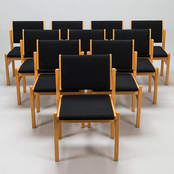 A set of 10 chairs from 1970/80's.