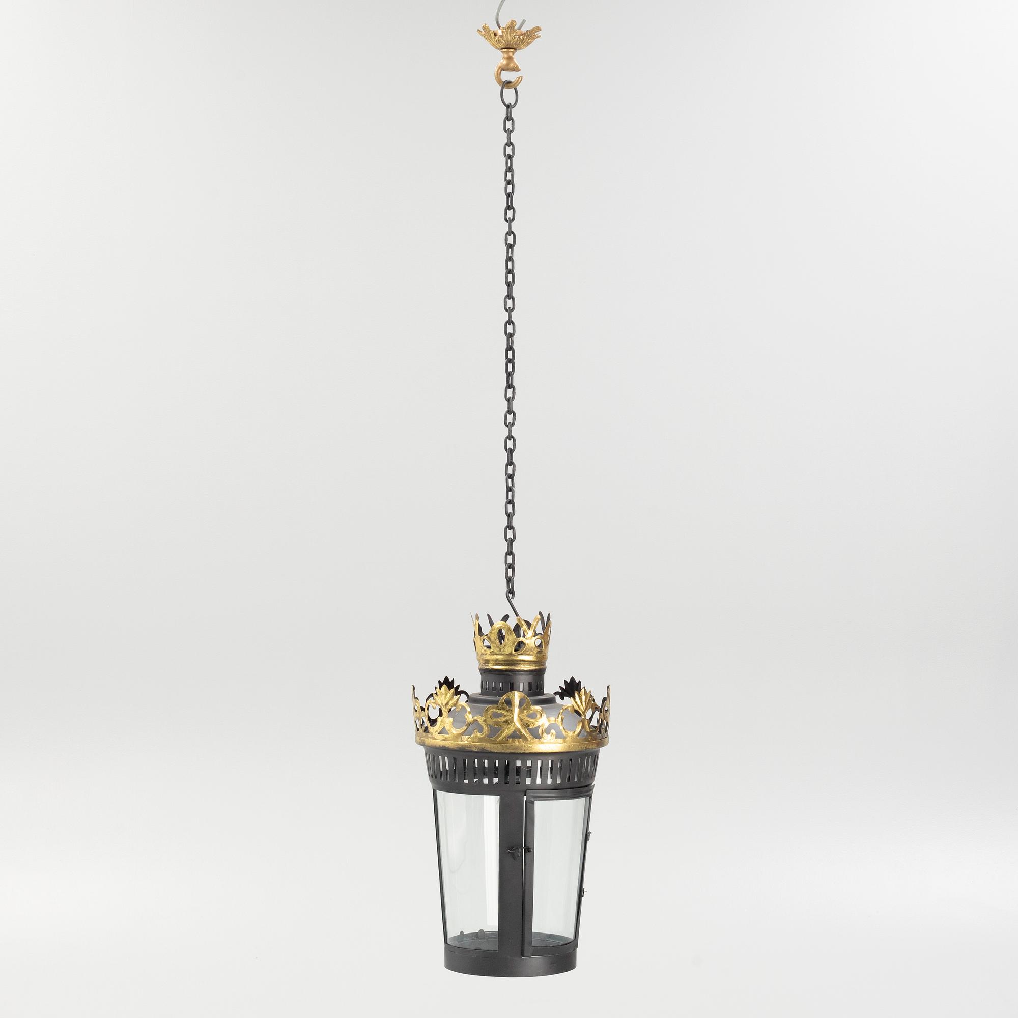 A ceiling lantern, 21st Century.