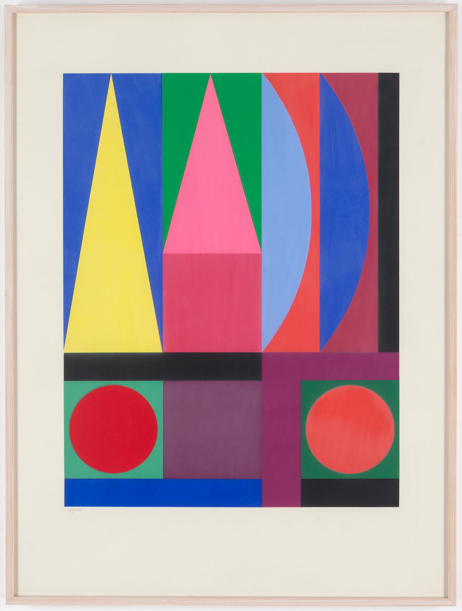 AUGUSTE HERBIN, silkscreen, 1959, 137/150.