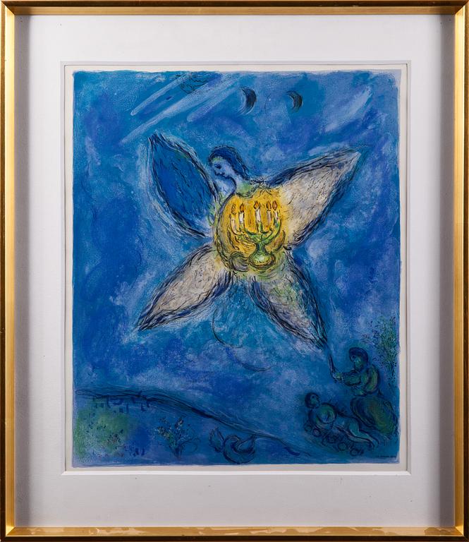 MARC CHAGALL, litografiska utställningsaffischer, 3 st.