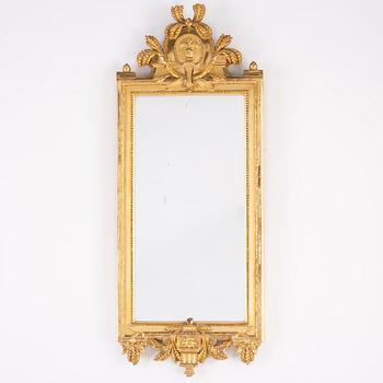 Nils Sundström, gustavian mirror, Stockholm, 1780.