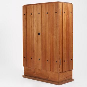 Axel Einar Hjorth, a stained pine "Lovö" cabinet, Nordiska Kompaniet, Sweden, 1930s.