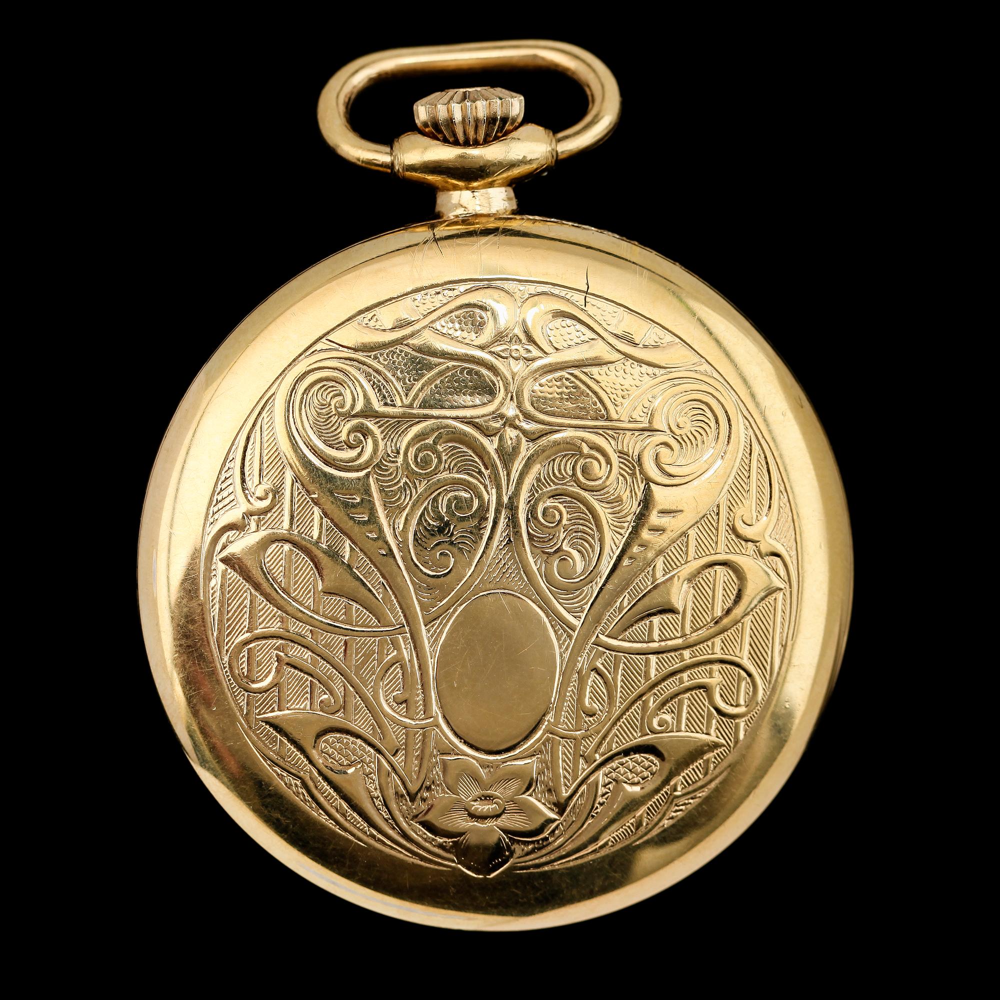 FICKUR, 18K guld, Anua, 1900-talets första hälft.