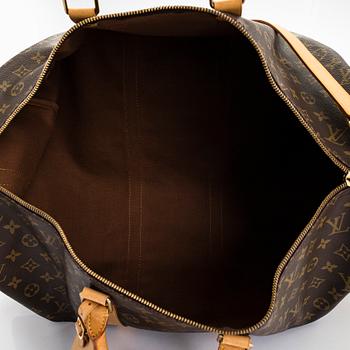 Louis Vuitton, viikonloppulaukku, "Keepall 55 Bandoulière".