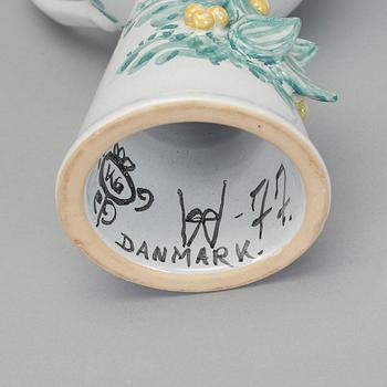 VAS, lergods, Björn Wiinblad, Danmark 1977.