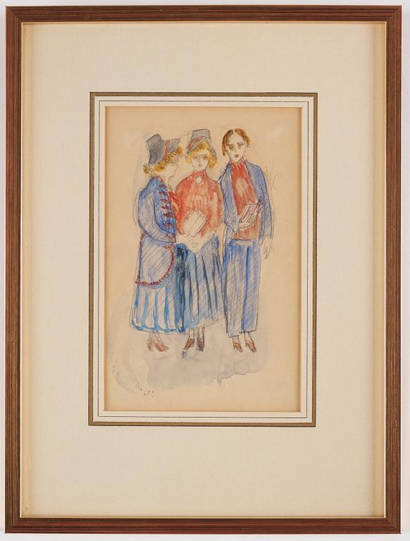 Nils von Dardel, A study for "Frälsningsarmén".