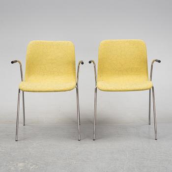 A set of eight 'Cornflake' armchairs by Claesson Koivisto Rune, for Offecct, dated 2008.