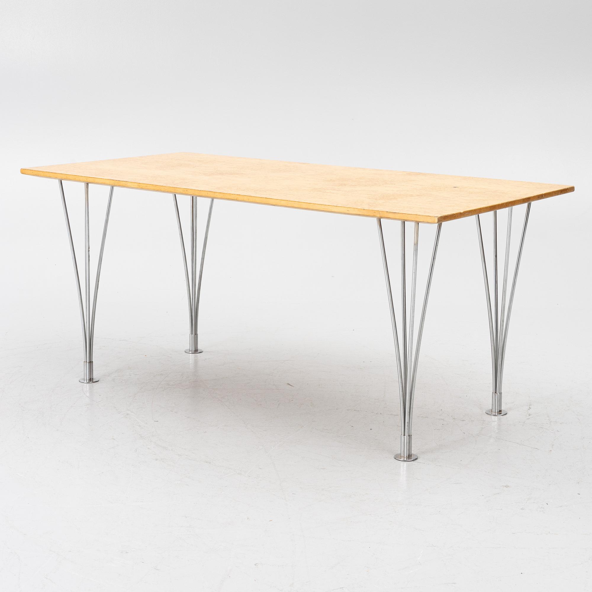 Bruno Mathsson and Piet Hein, desk, Bruno Mathsson International, Värnamo.