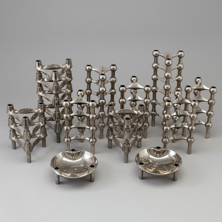 CEASAR STOFFI, ljusstakar, 28+1 st,  Nagel, Tyskland.