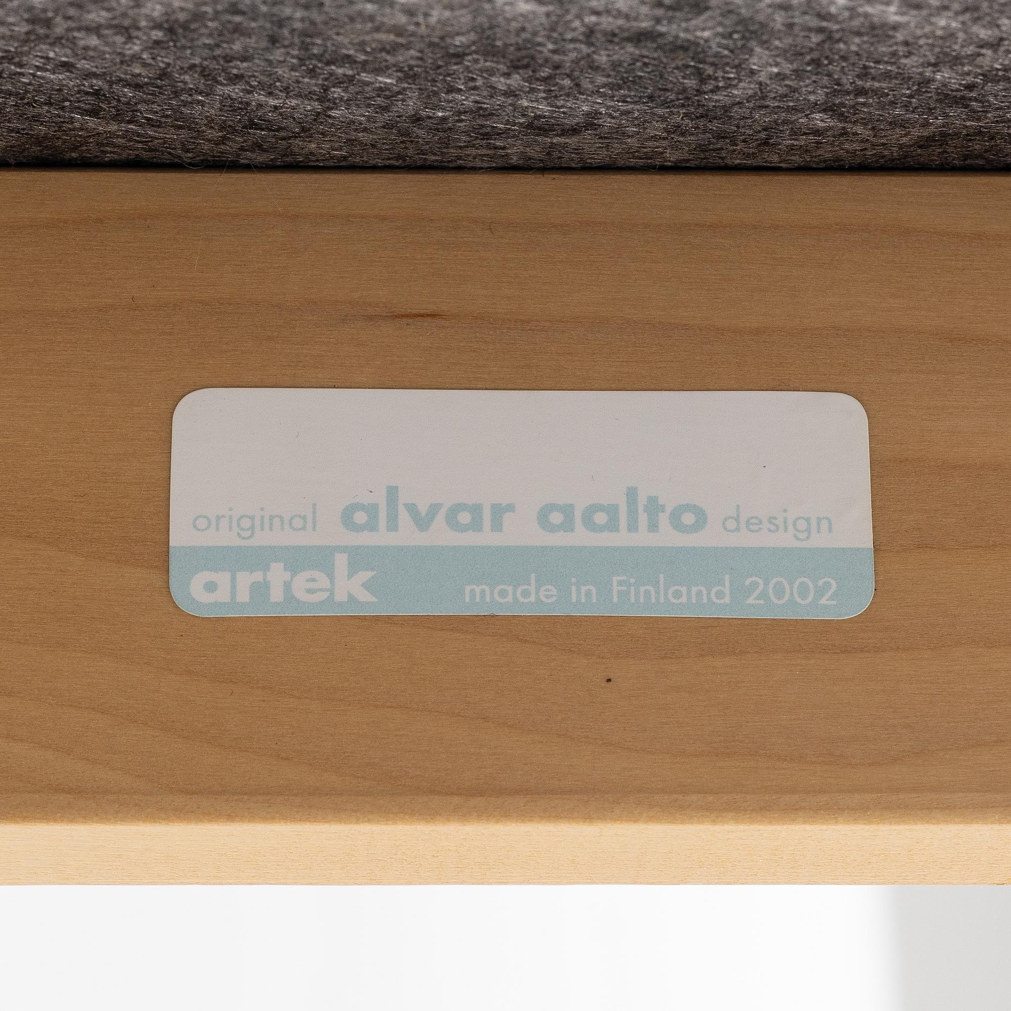 Alvar Aalto, a model 401 armchair, Artek, Finland, 2002.