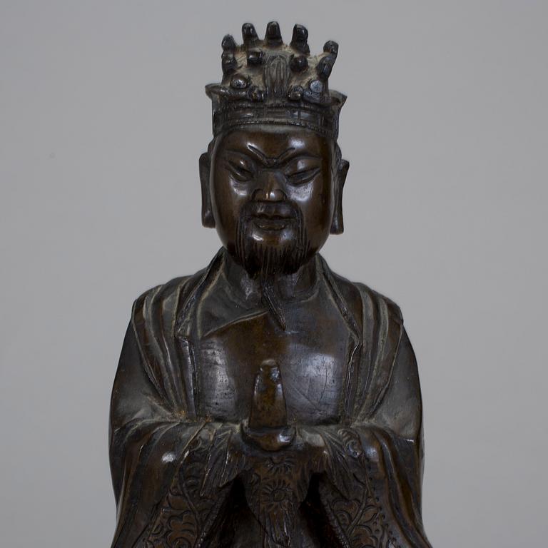 FIGURIN, brons, Kina 1900-tal.