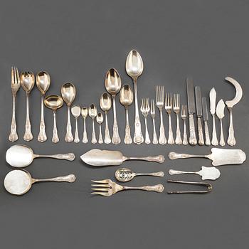 211 psc silver cutlery, Spain, 20th century.