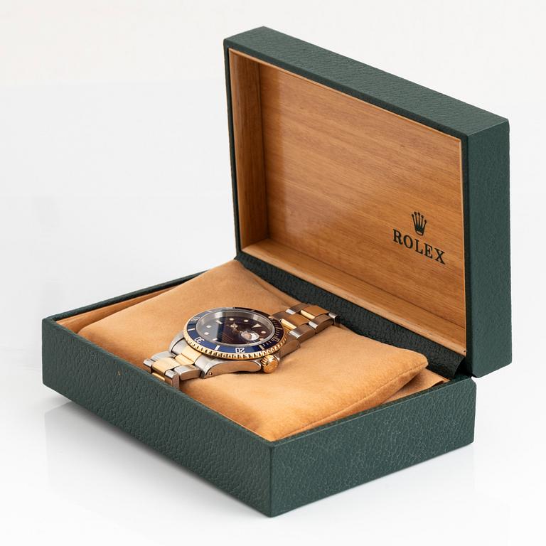 Rolex, Oyster Perpetual Date, Submariner, wristwatch, 40 mm.