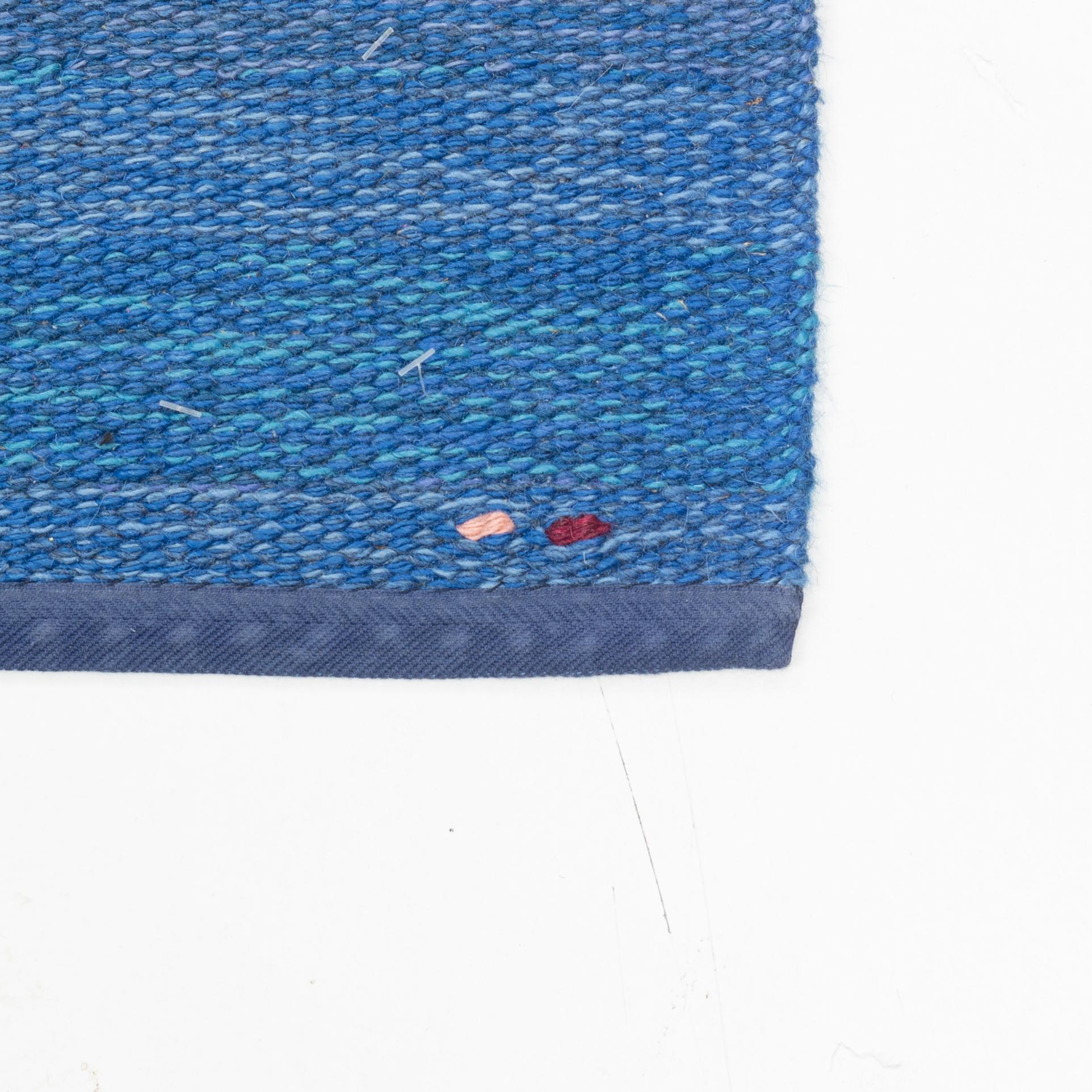 Britta Rendahl-Ljusterdal, matta, rölakan, ca 299 x 204 cm signerad BR.