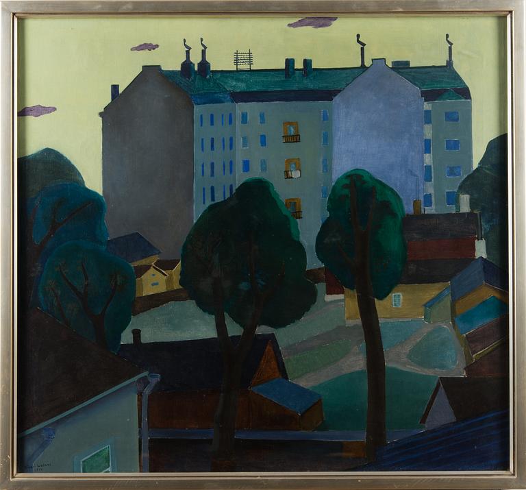 EINARI WEHMAS, "TOWN VIEW".